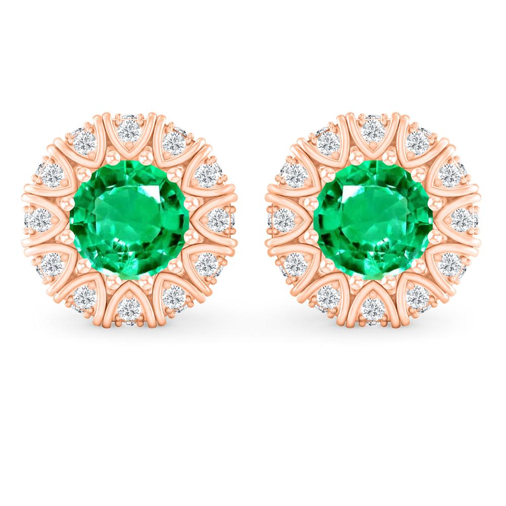 Rose Gold - Emerald