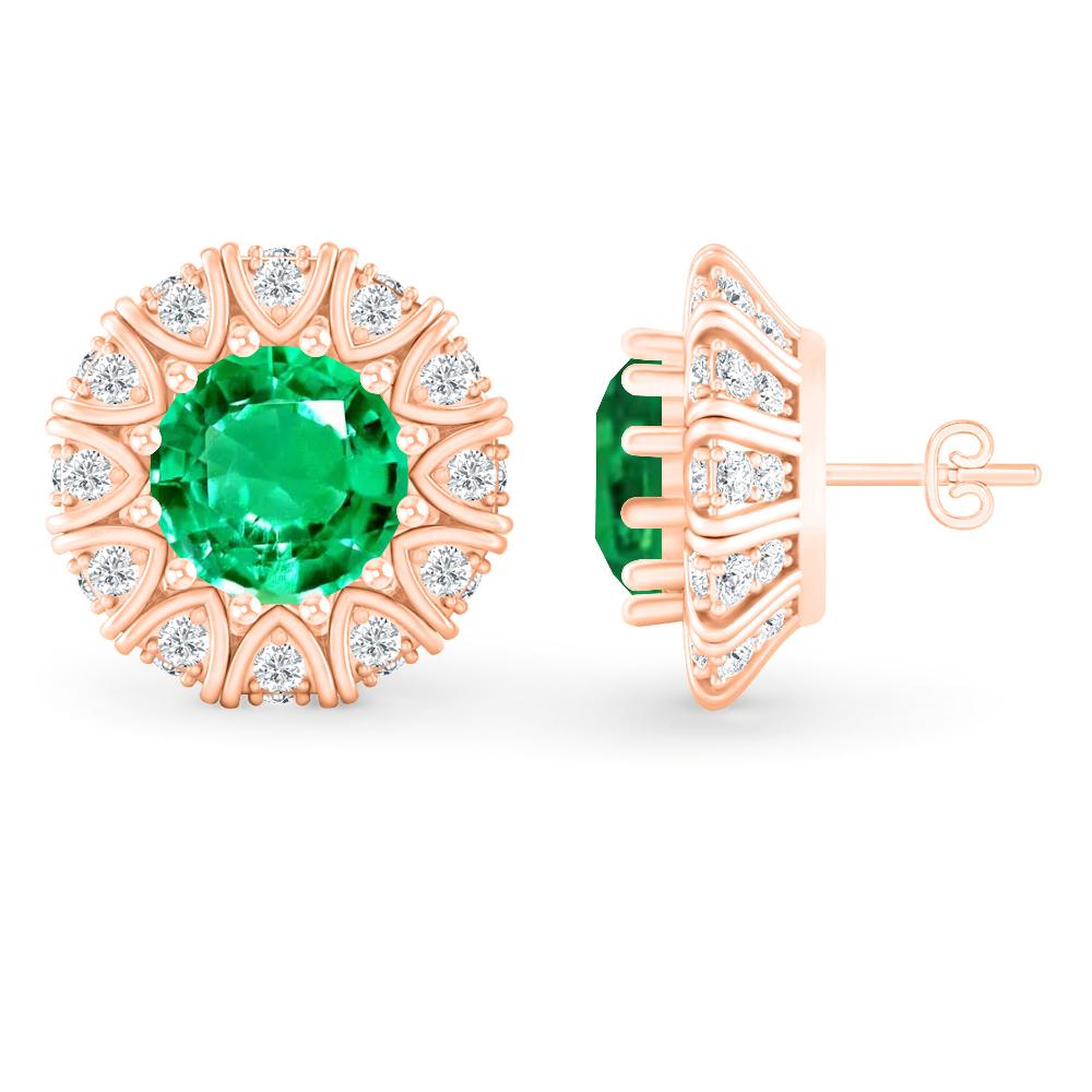Rose Gold - Emerald