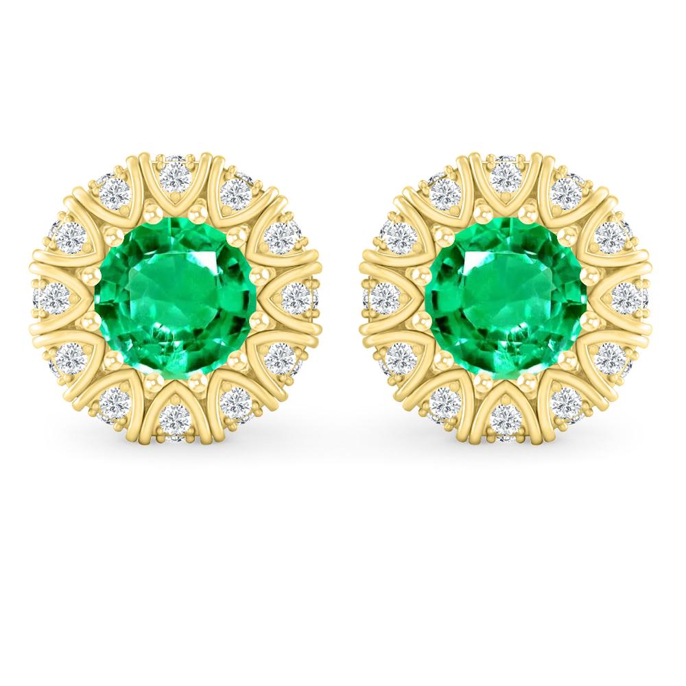 Yellow Gold - Emerald