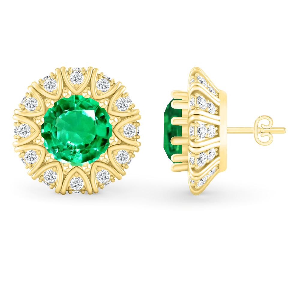 Yellow Gold - Emerald