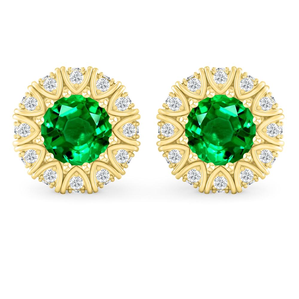 Yellow Gold - Emerald