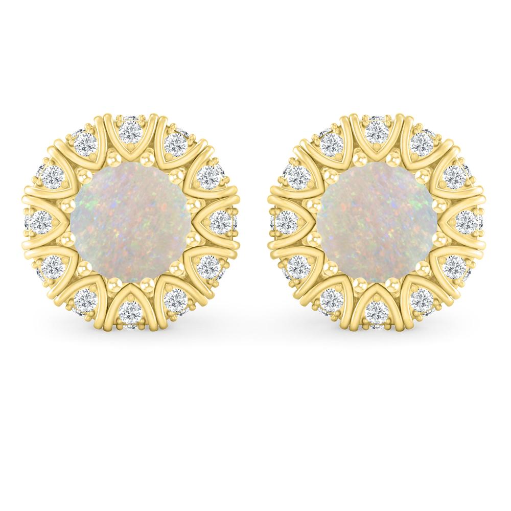 Yellow Gold - Opal