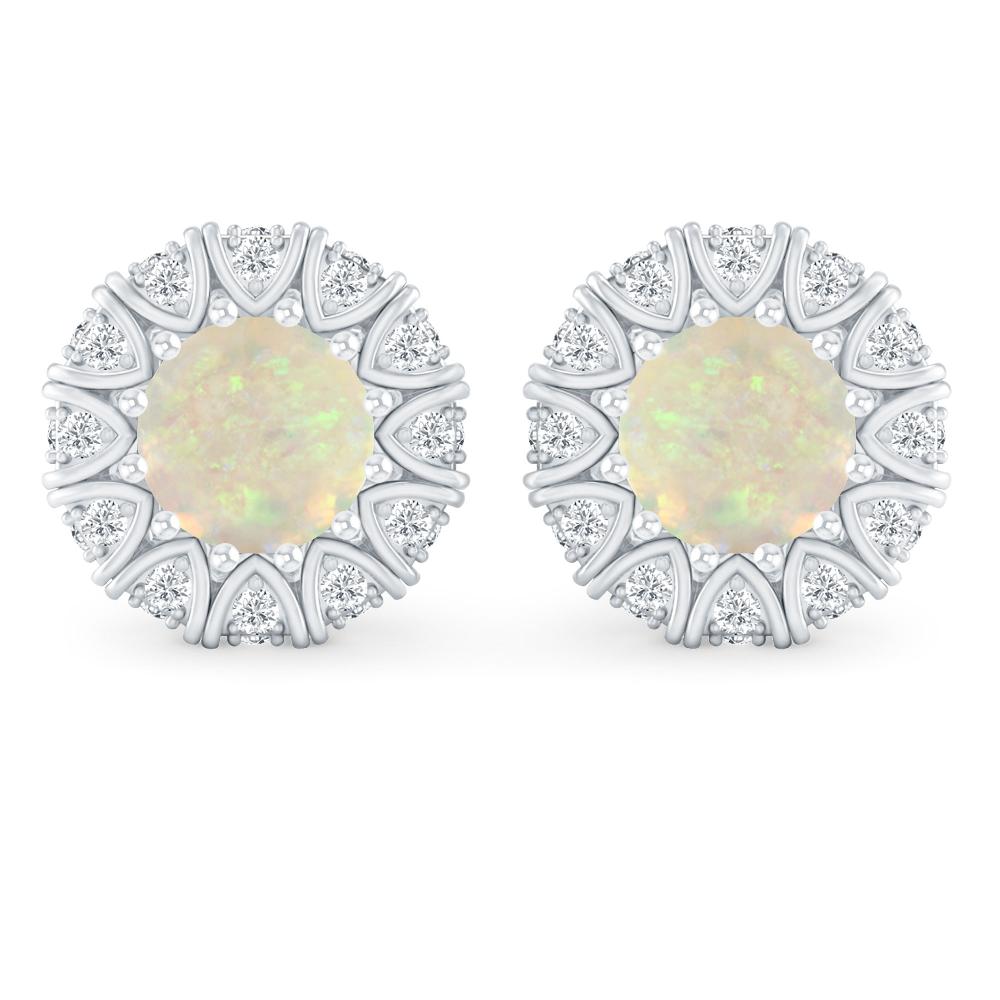 White Gold - Opal