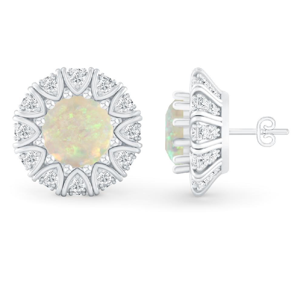 White Gold - Opal