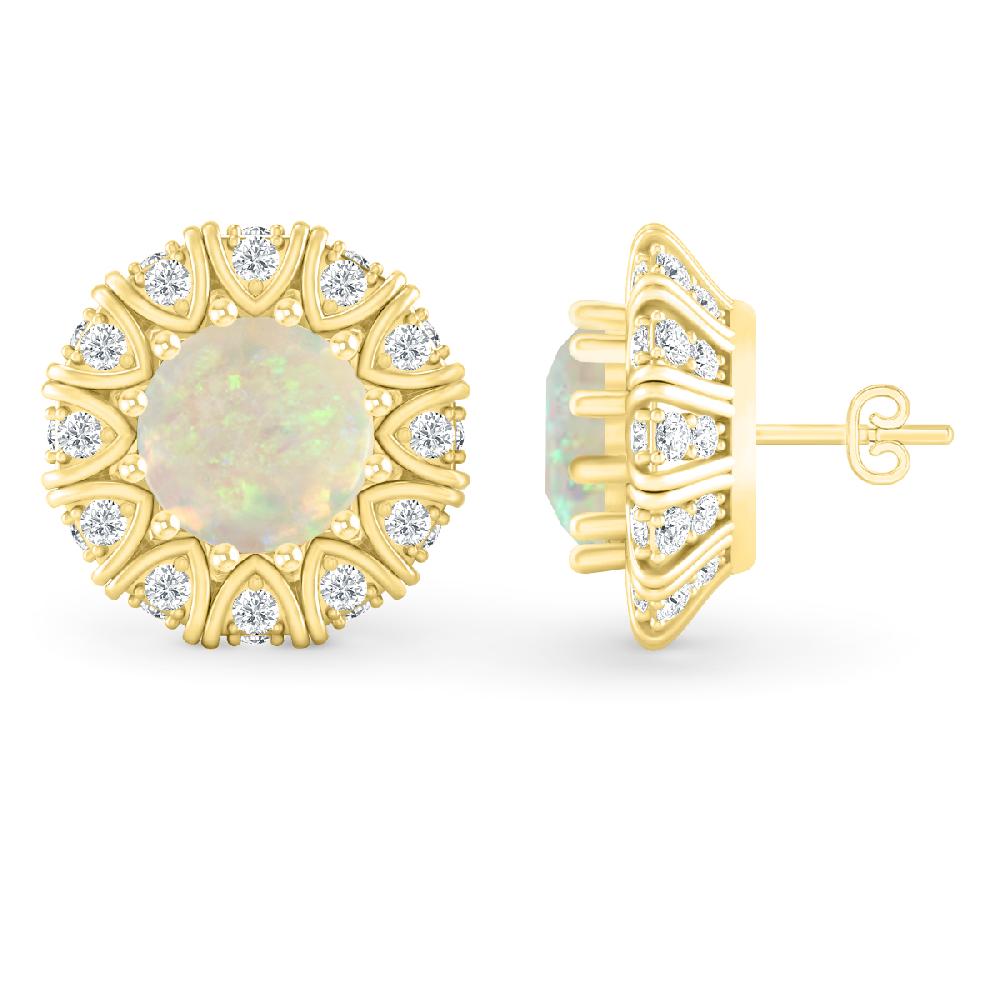 Yellow Gold - Opal
