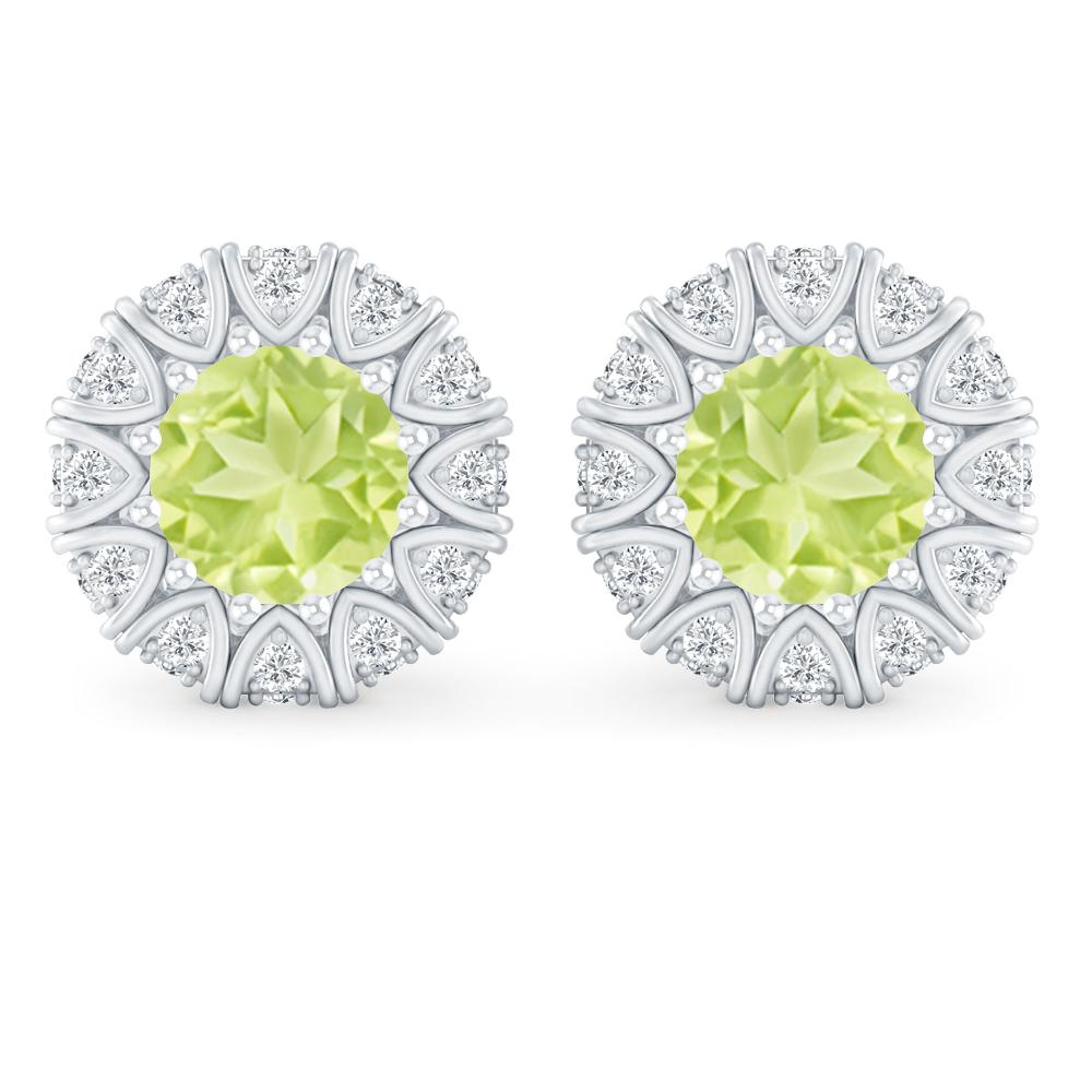 White Gold - Peridot