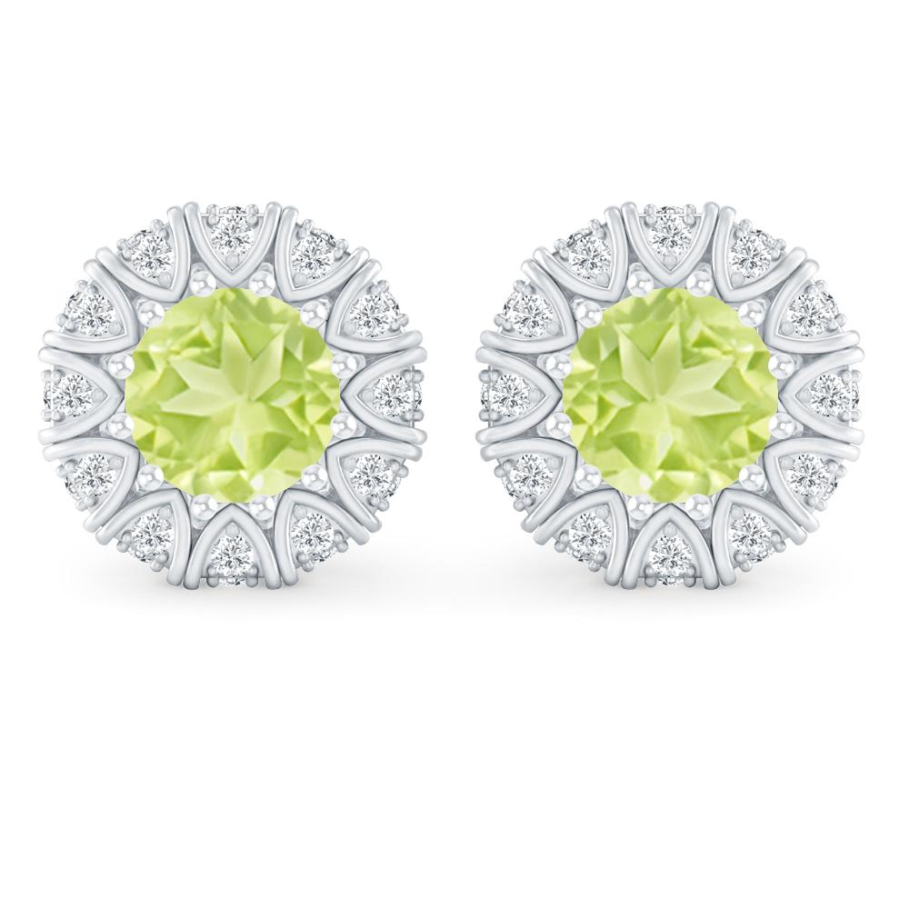 White Gold - Peridot