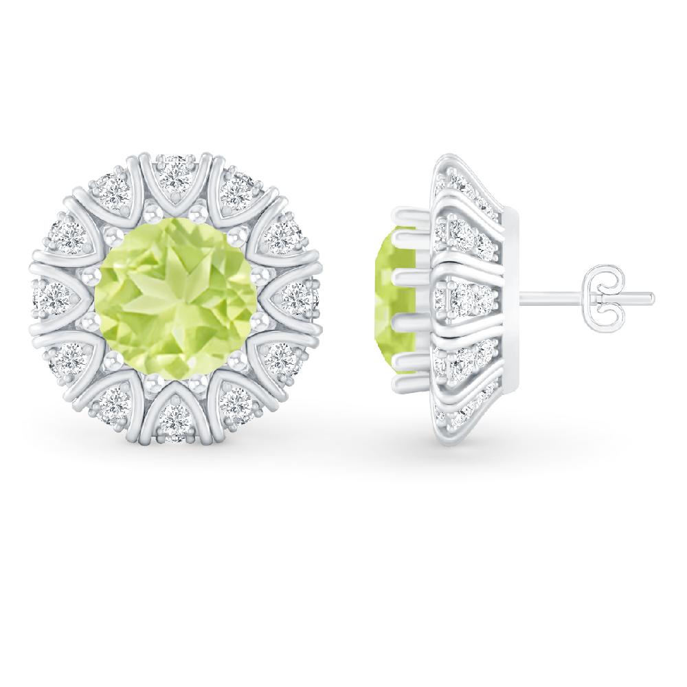 White Gold - Peridot