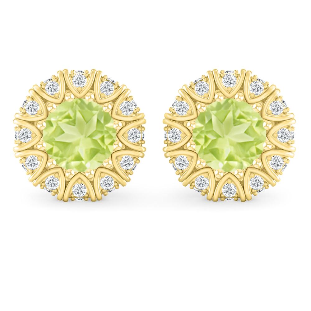 Yellow Gold - Peridot