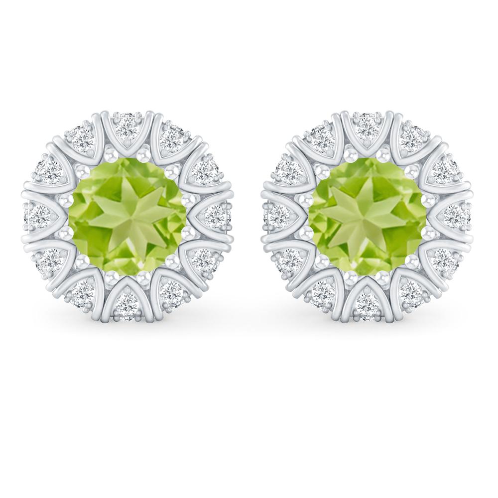 White Gold - Peridot