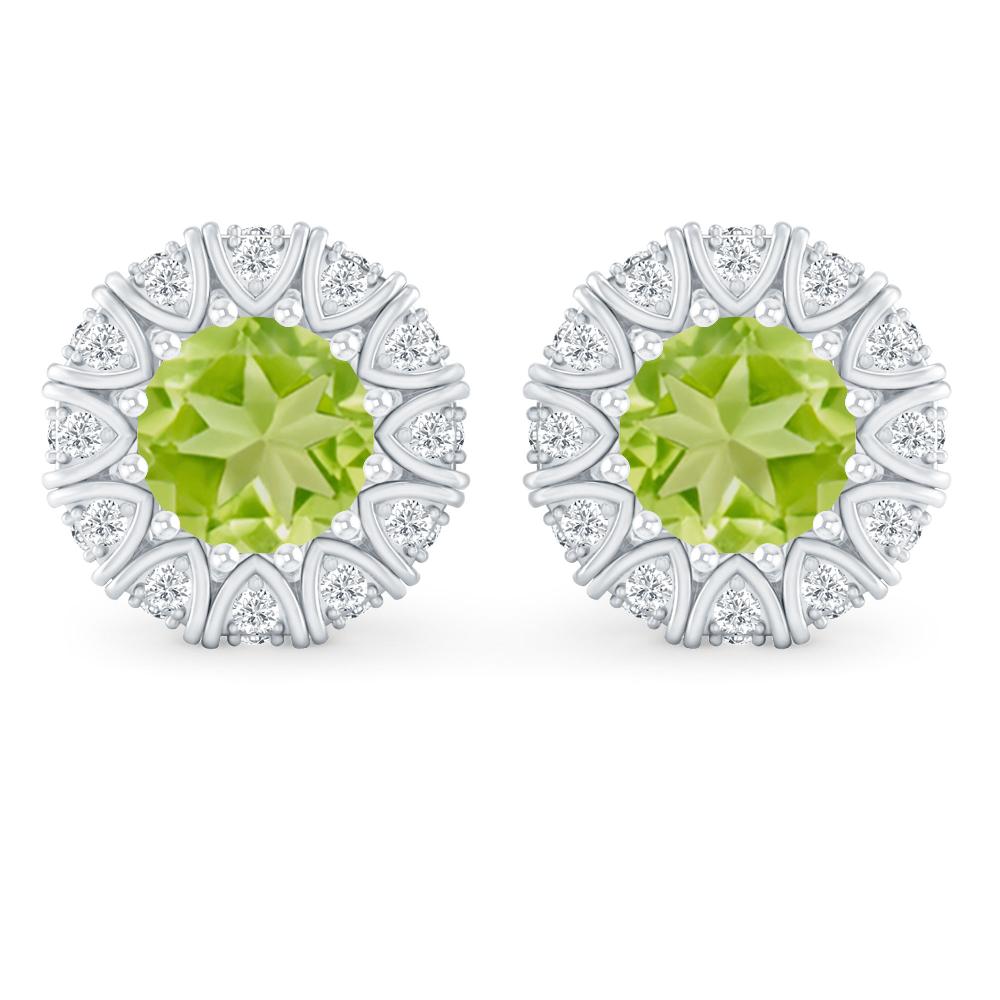 White Gold - Peridot