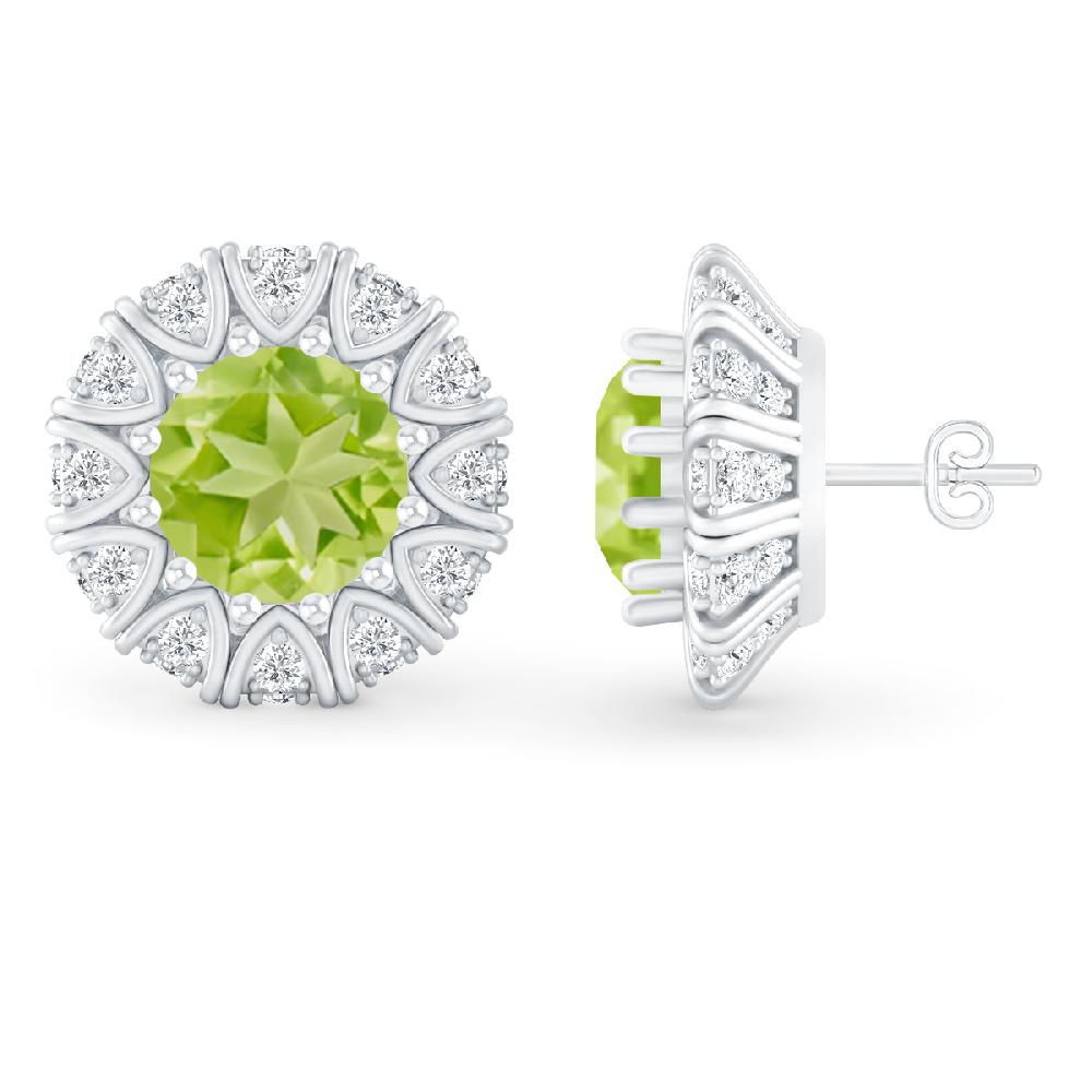 White Gold - Peridot