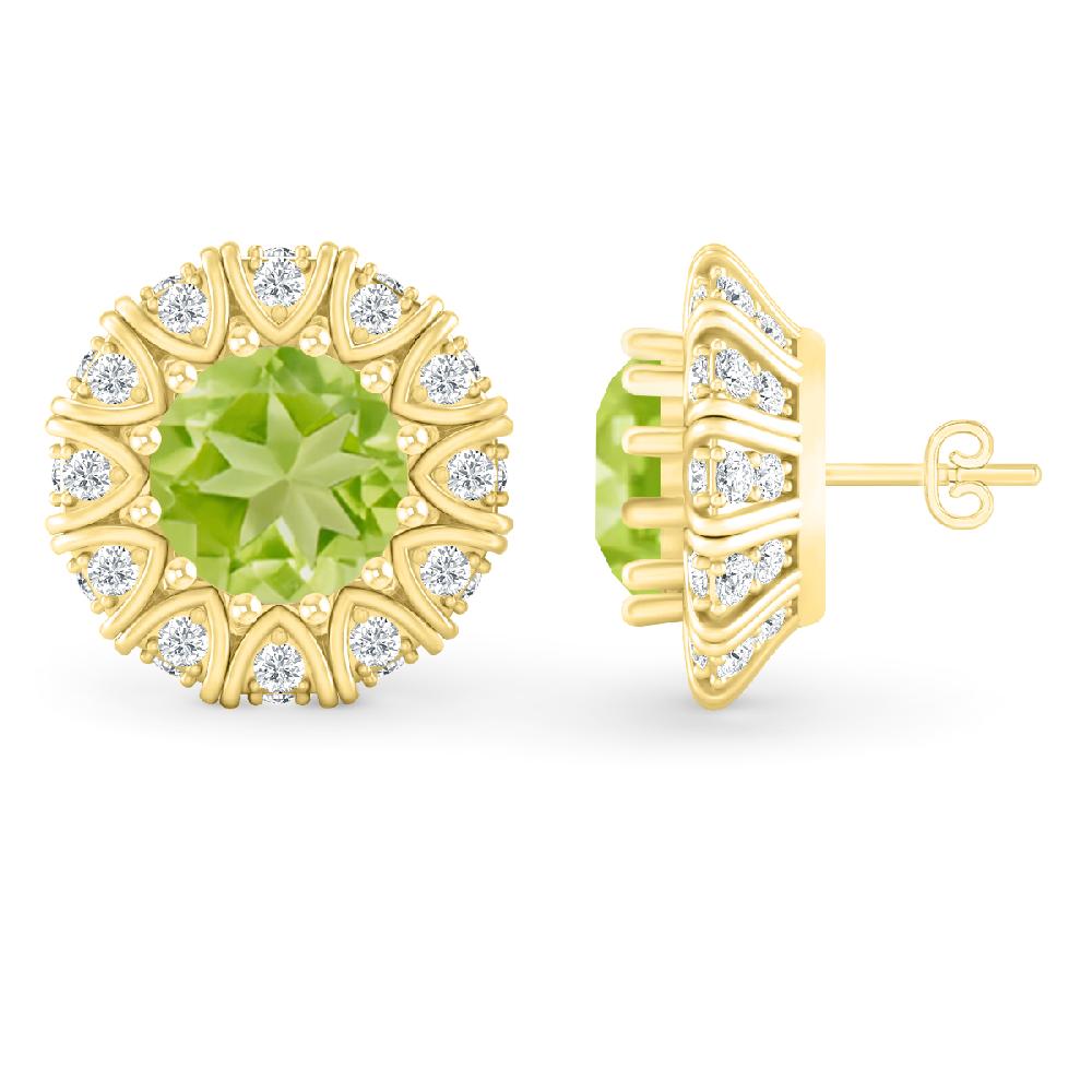 Yellow Gold - Peridot