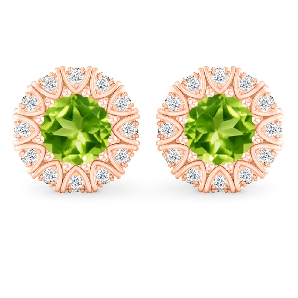 Rose Gold - Peridot