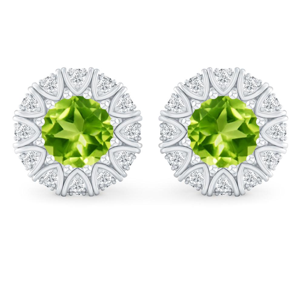 White Gold - Peridot