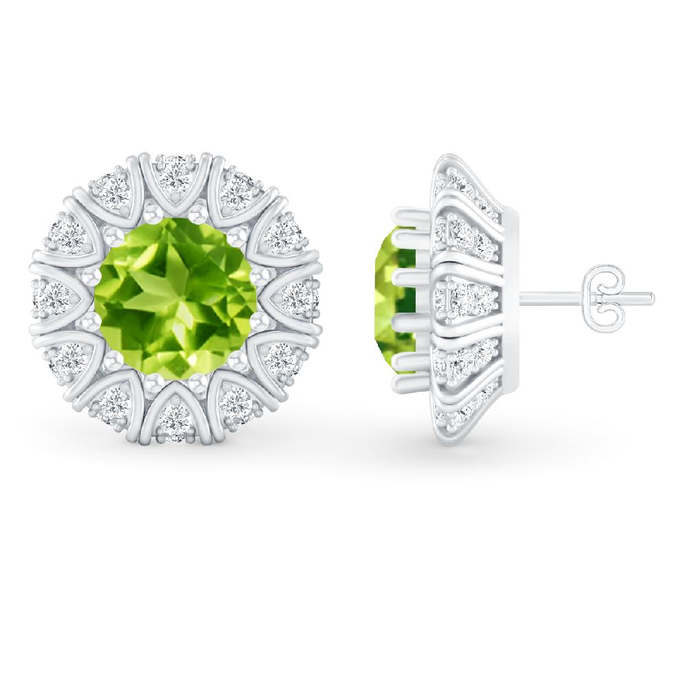 White Gold - Peridot