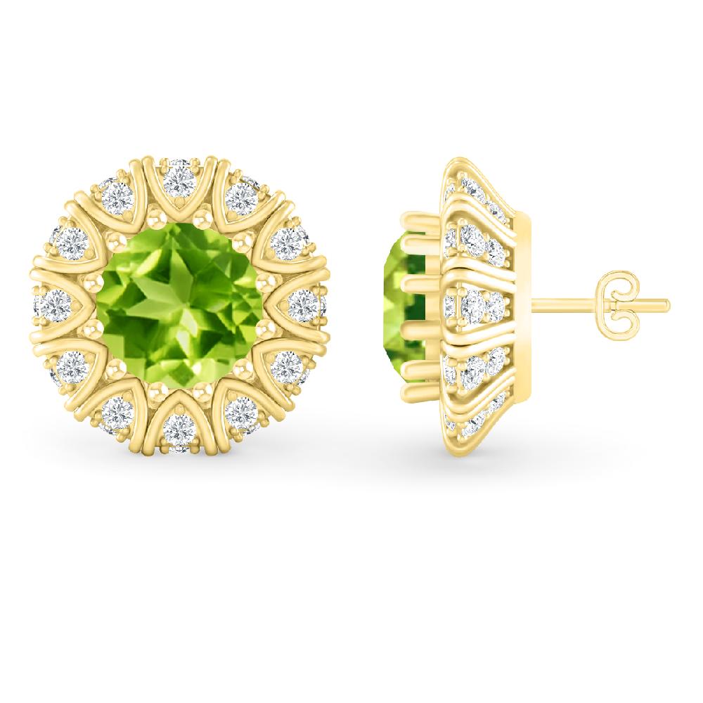 Yellow Gold - Peridot