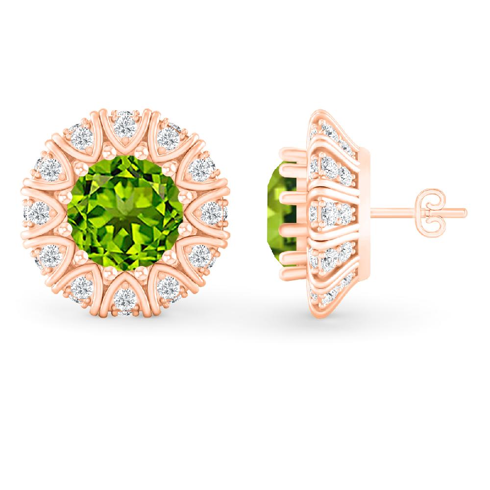 Rose Gold - Peridot