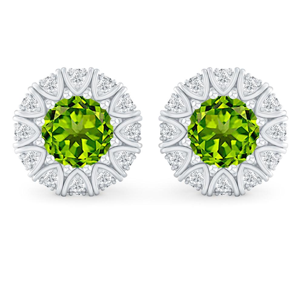 White Gold - Peridot