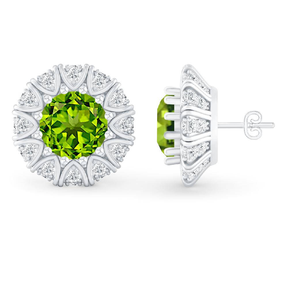 White Gold - Peridot