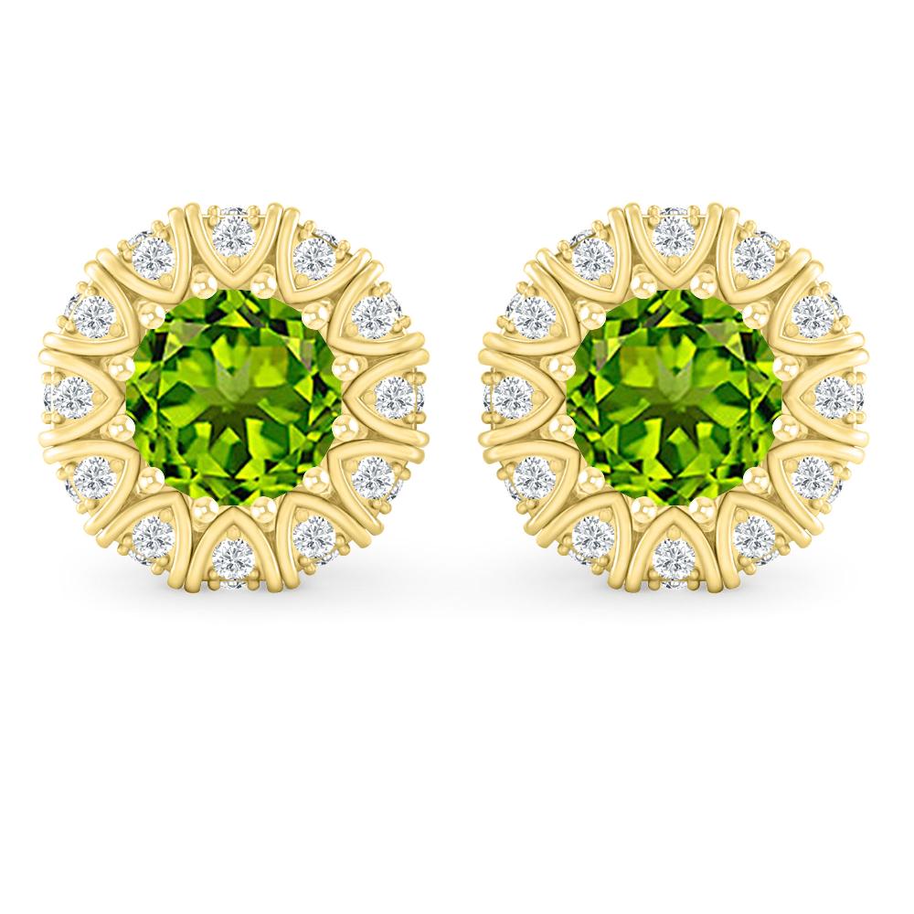 Yellow Gold - Peridot