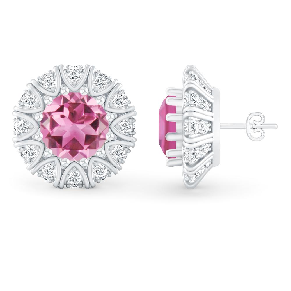 White Gold - Pink Tourmaline