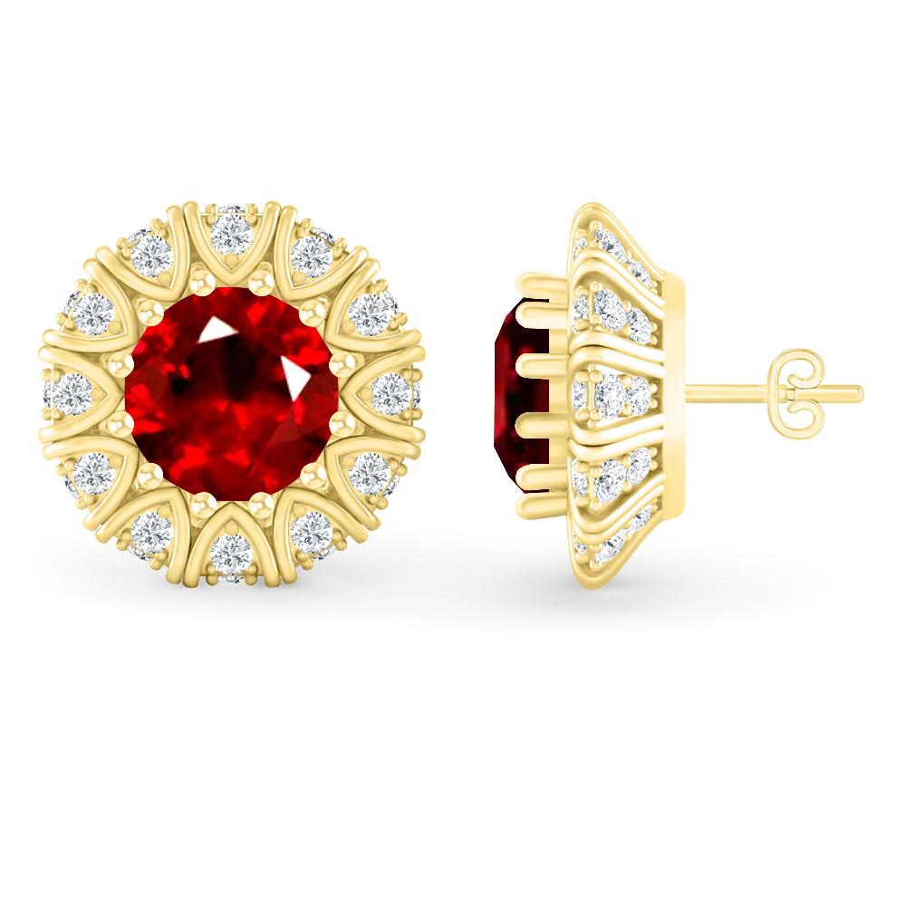 Yellow Gold - Ruby