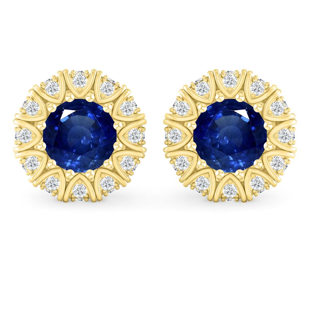 Yellow Gold - Sapphire