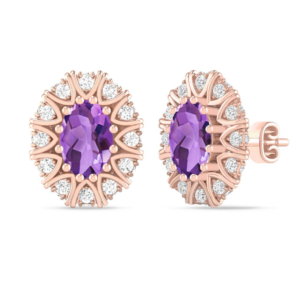 Rose Gold - Amethyst