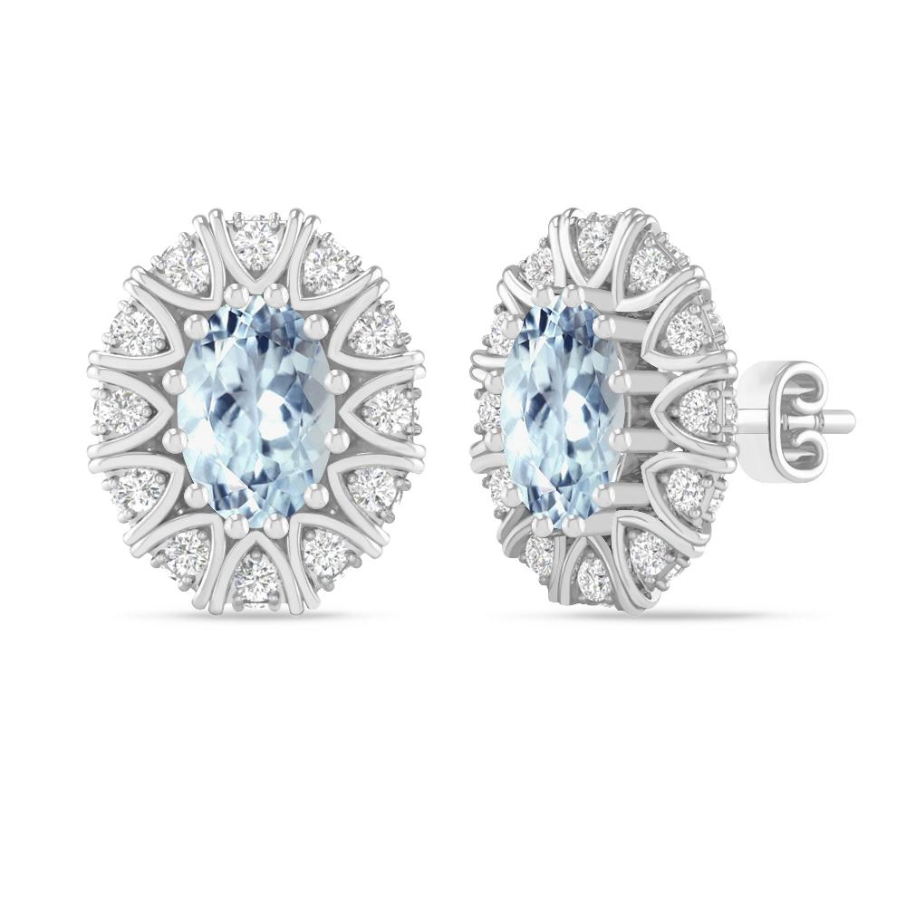 White Gold - Aquamarine