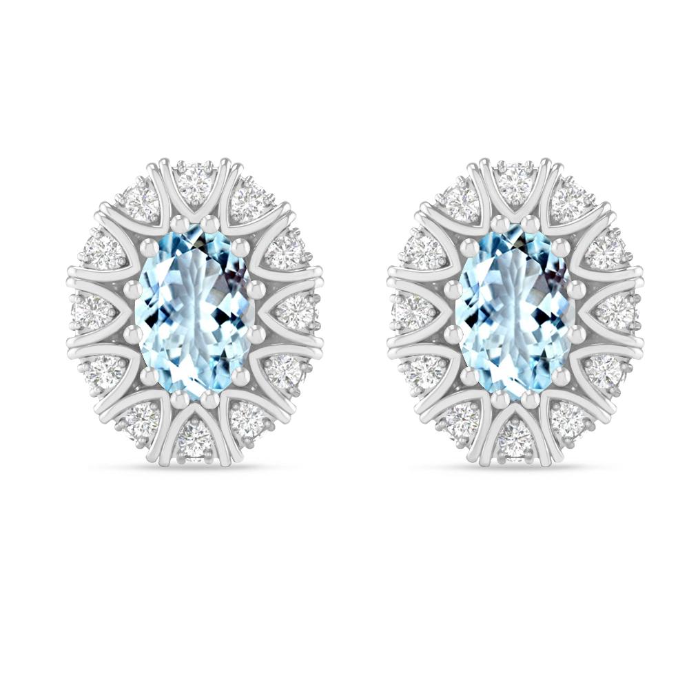 White Gold - Aquamarine
