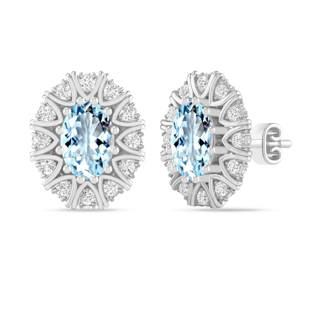 White Gold - Aquamarine
