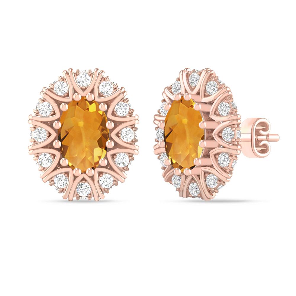 Rose Gold - Citrine