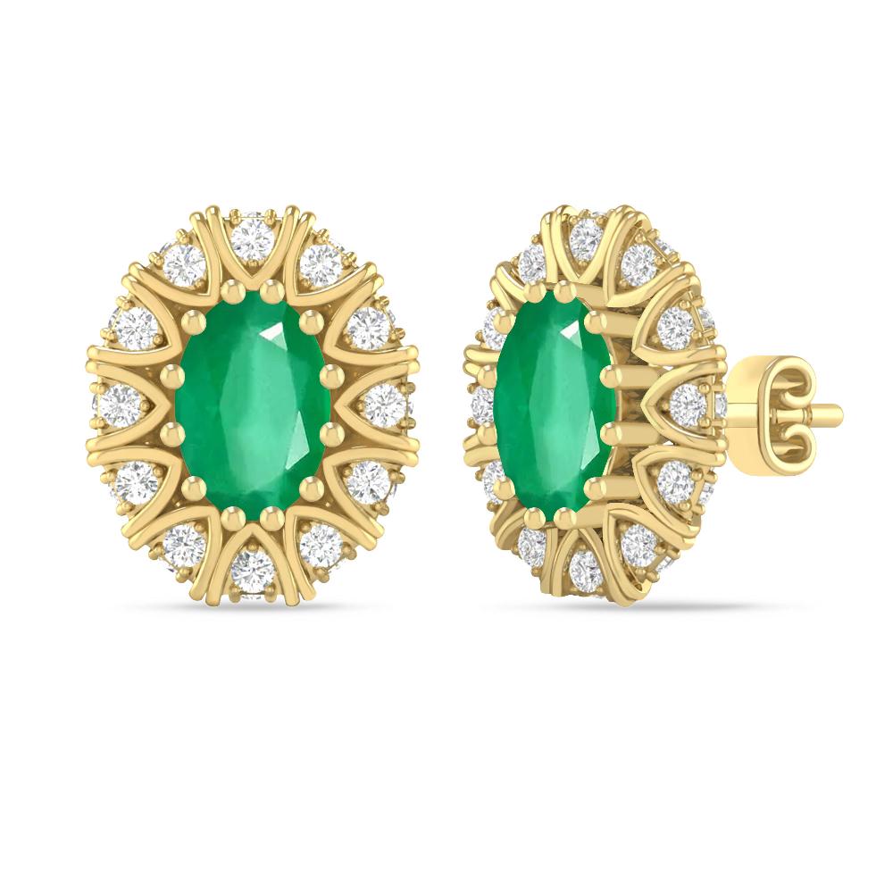 Yellow Gold - Emerald