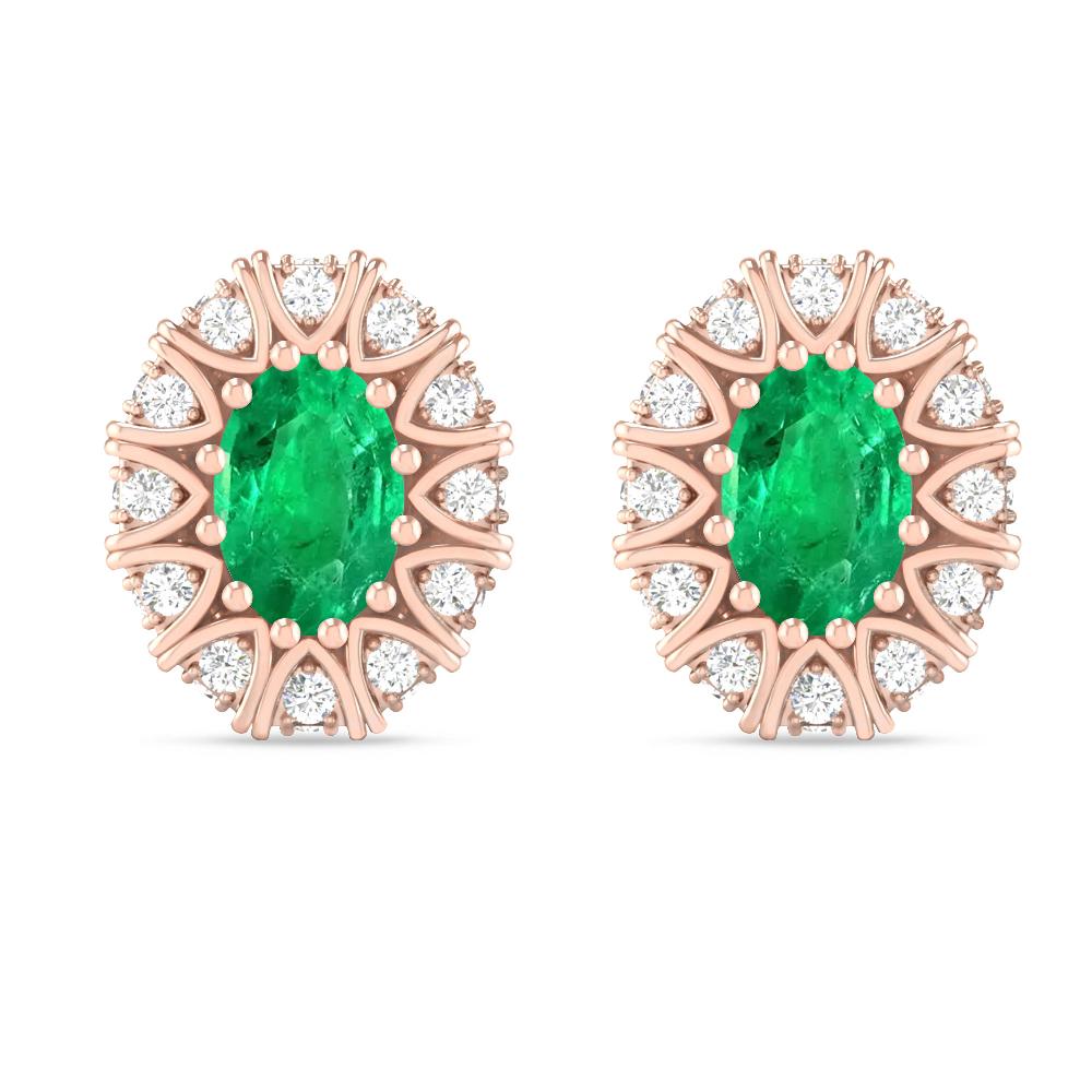 Rose Gold - Emerald