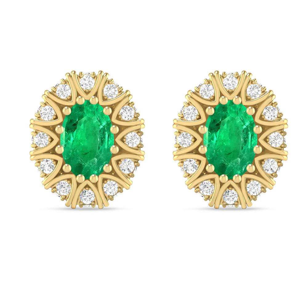 Yellow Gold - Emerald