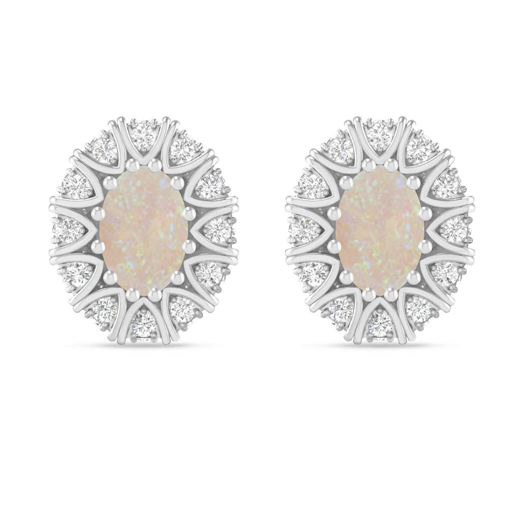 White Gold - Opal