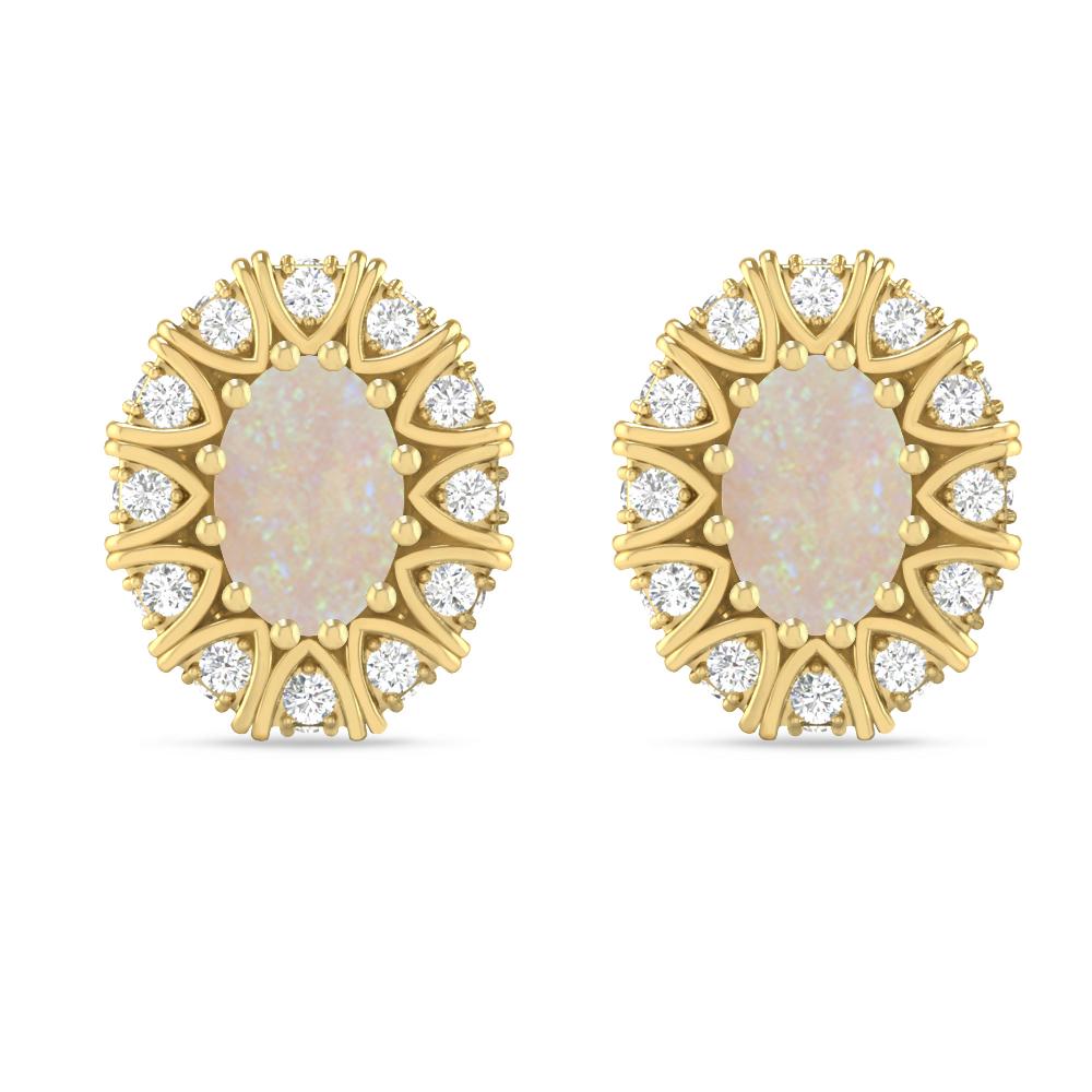 Yellow Gold - Opal