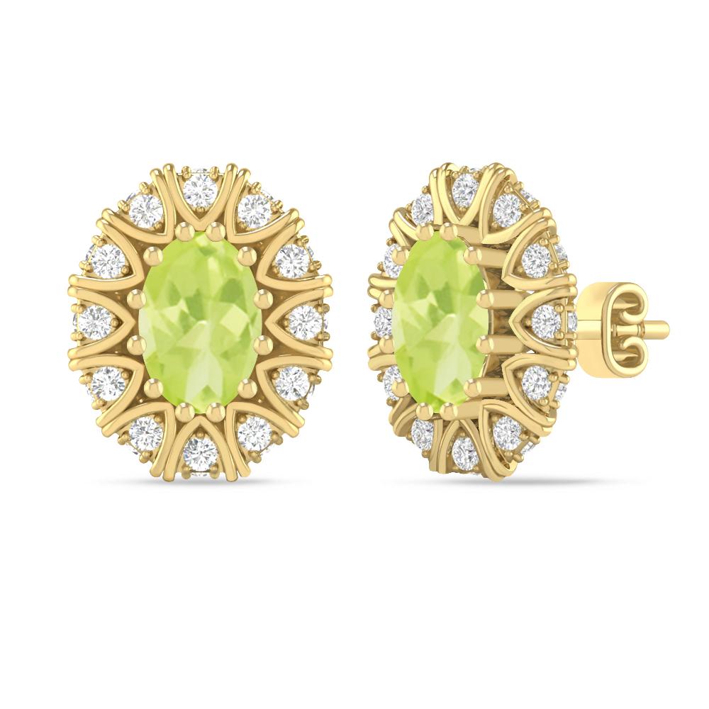 Yellow Gold - Peridot
