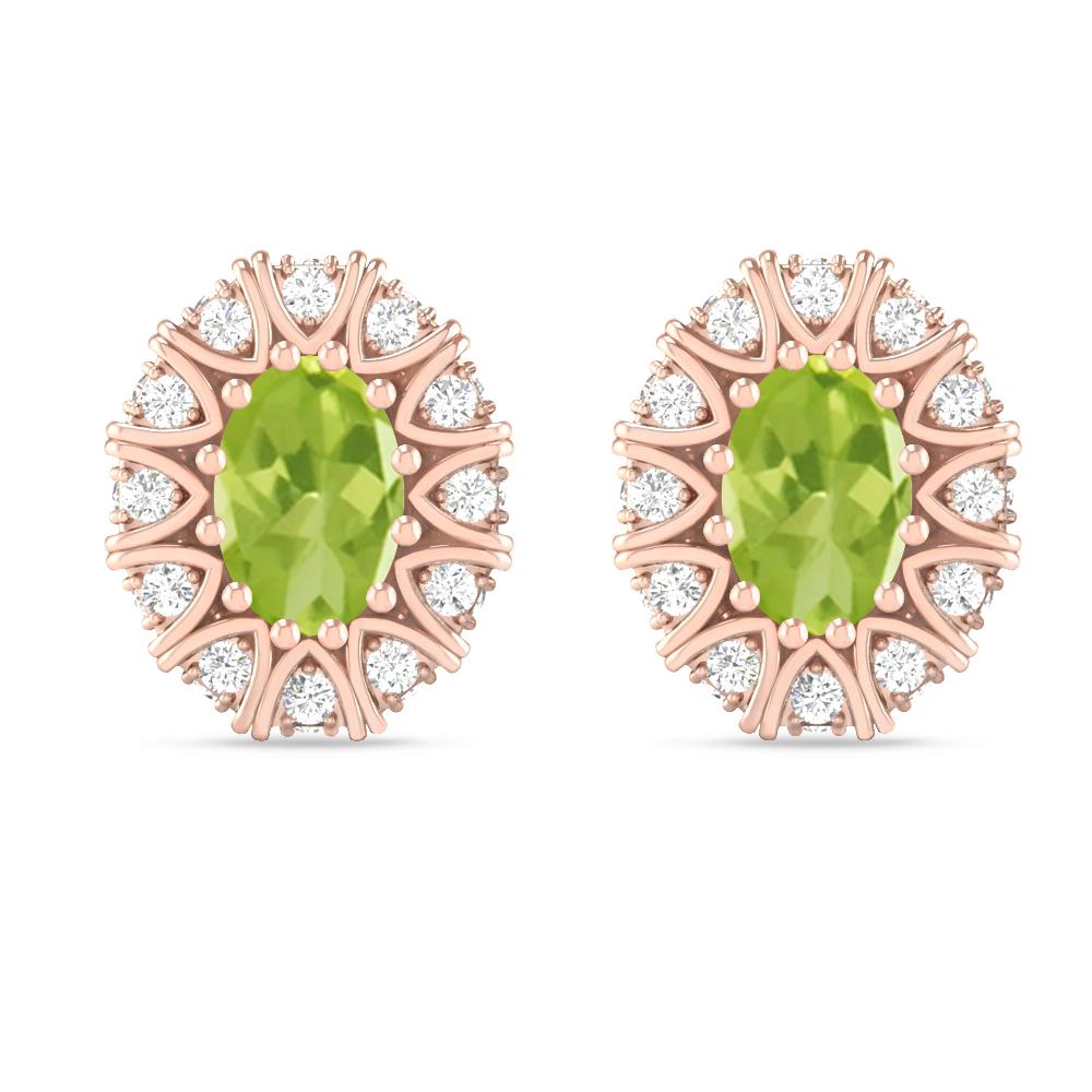 Rose Gold - Peridot