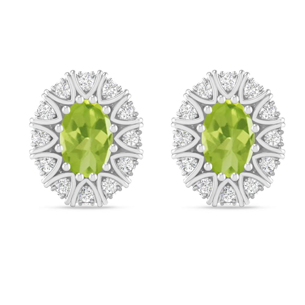 White Gold - Peridot