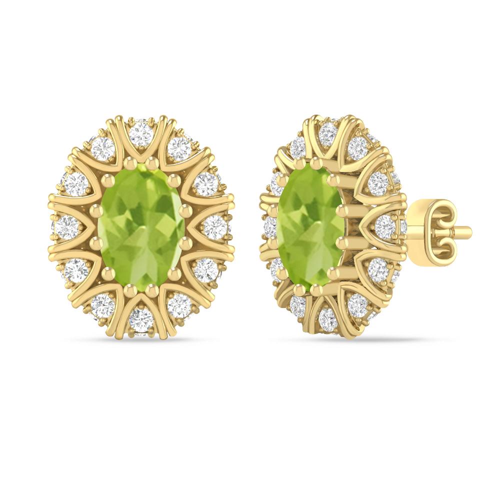 Yellow Gold - Peridot
