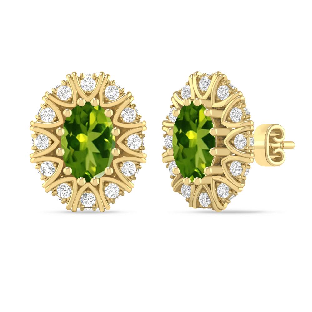 Yellow Gold - Peridot