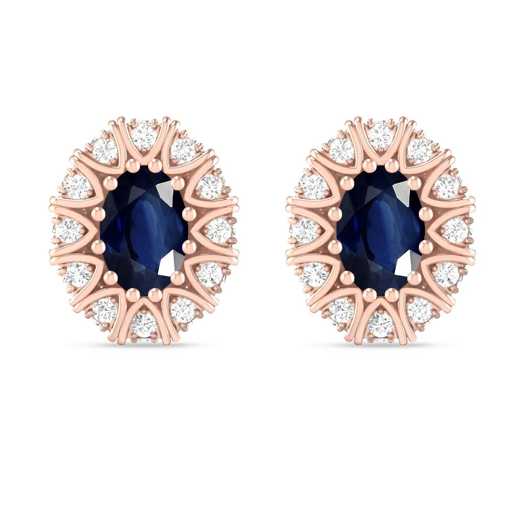 Rose Gold - Sapphire