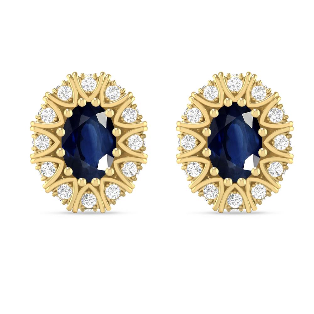 Yellow Gold - Sapphire