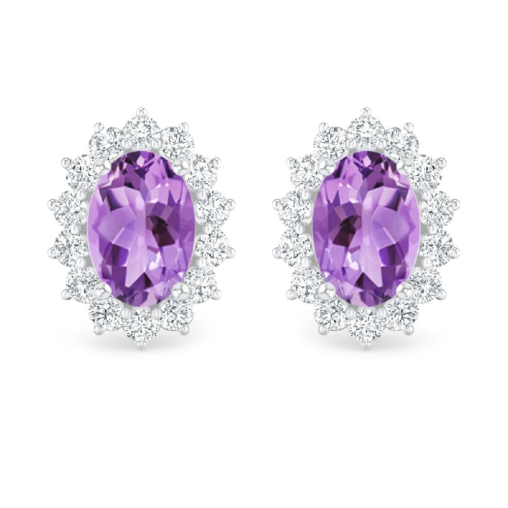 White Gold - Amethyst