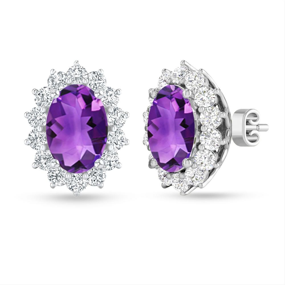 White Gold - Amethyst