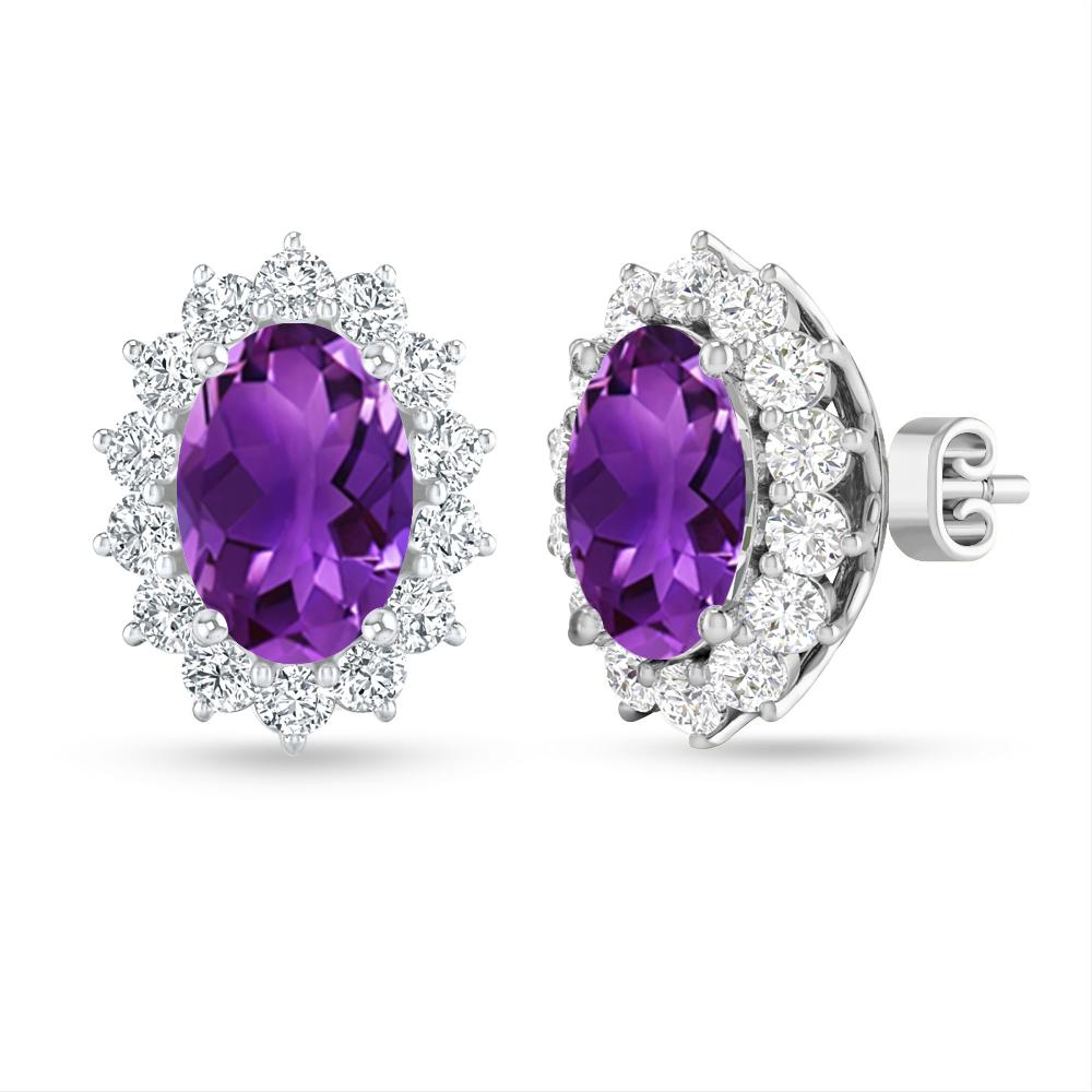 White Gold - Amethyst