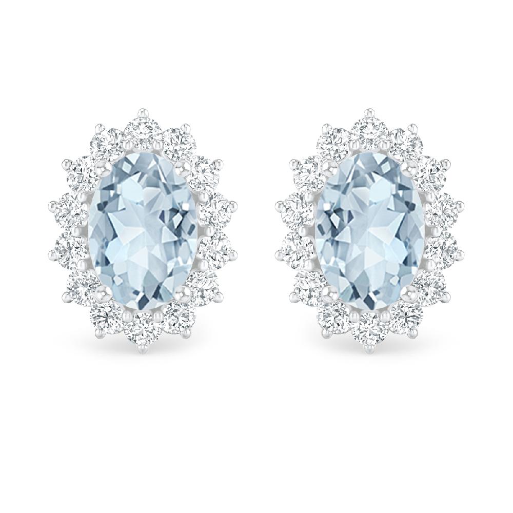 White Gold - Aquamarine