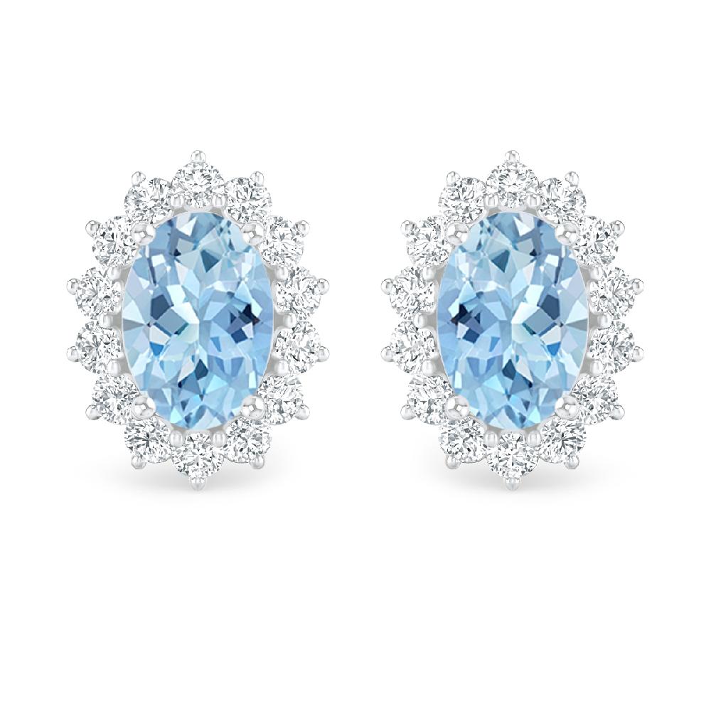 White Gold - Aquamarine